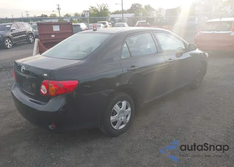 2010 Toyota Corolla Le z USA, uszkodzony, nr VIN 2T1BU4EE1AC407874